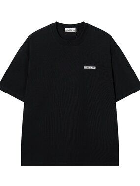 Stone Island Black Short Sleeve Tee